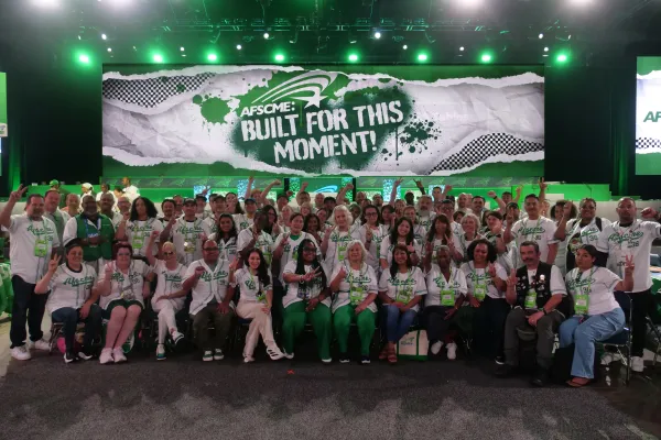 Photos of AFSCME District Council 36 members at AFSCME's 47th Convention