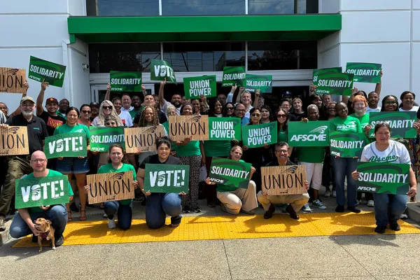 Photo of attendees of the Political Kickoff