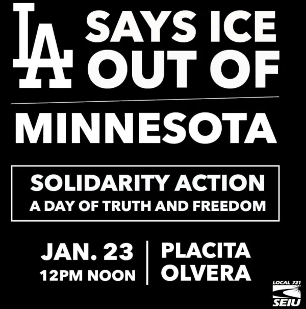 ICE out of LA Rally | AFSCME District Council 36
