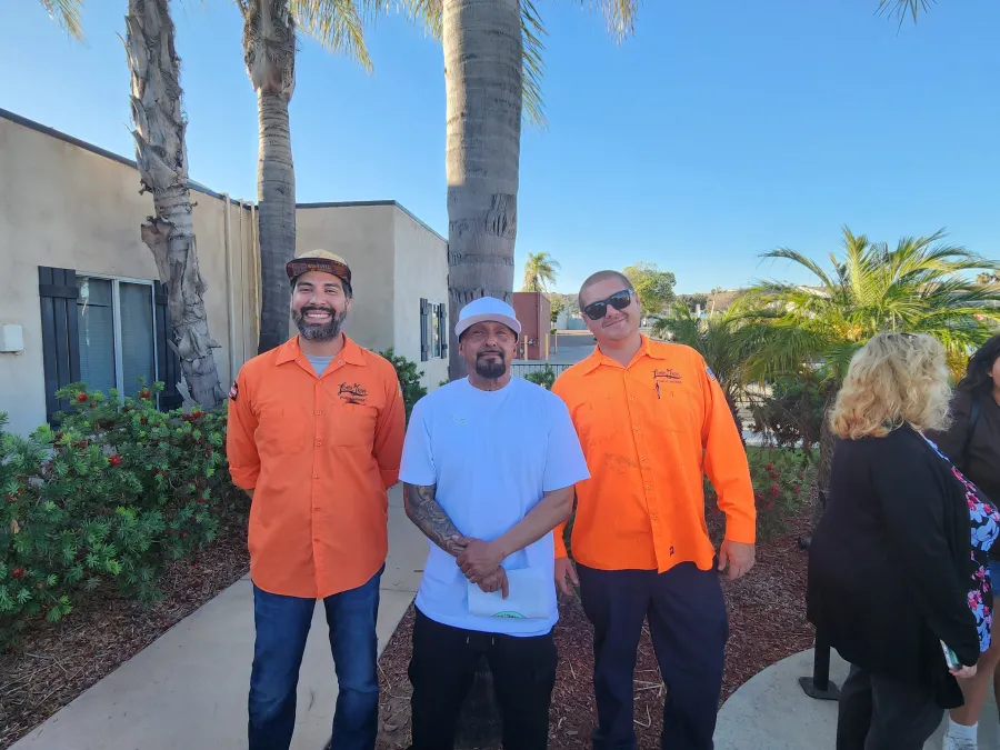 Members of the Lemon Grove bargaining team