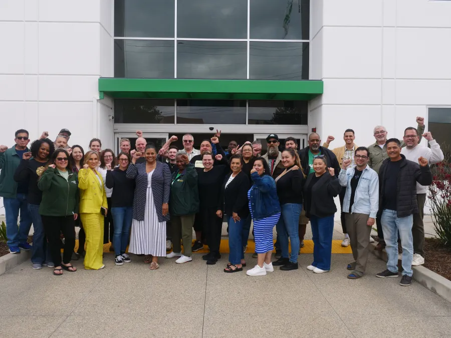 Attendees of the Collective Bargaining training on May 17, 2025