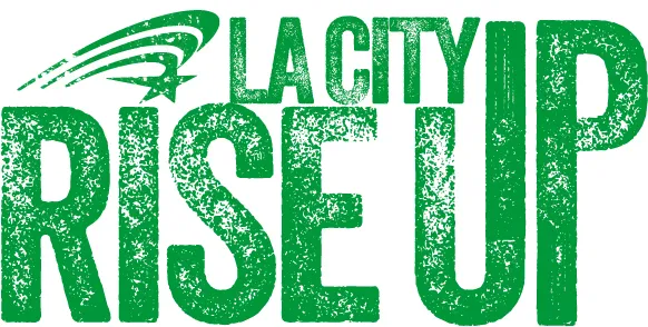 LA city rise up logo