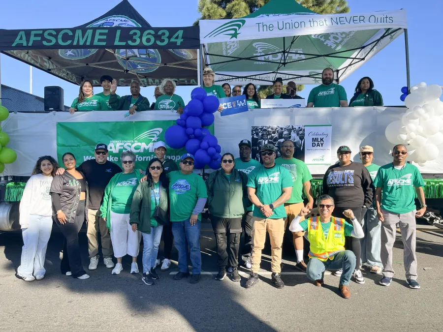 Group photo from MLK Day Parade 2026