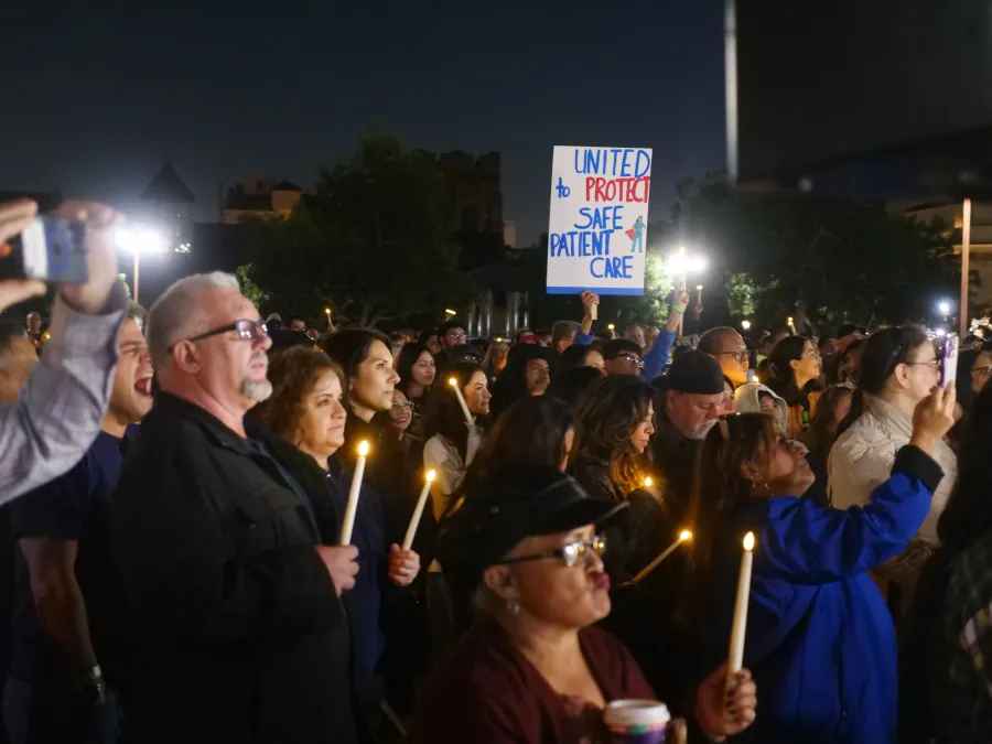 UNAC/UHCP members and supporters gather at rally