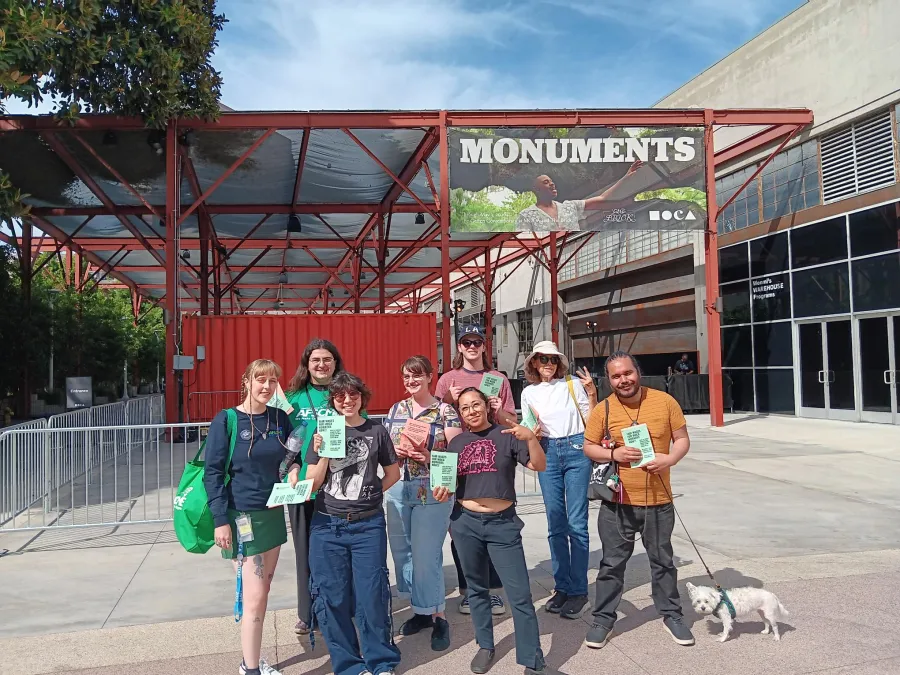 Group photo of MOCA Union members