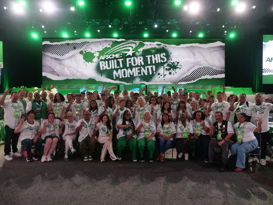 Photos of AFSCME District Council 36 members at AFSCME's 47th Convention