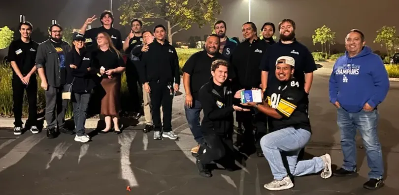 Photo from 2025 of the union members who helped form Local 917.
