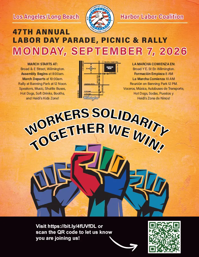 Labor Day Parade flyer
