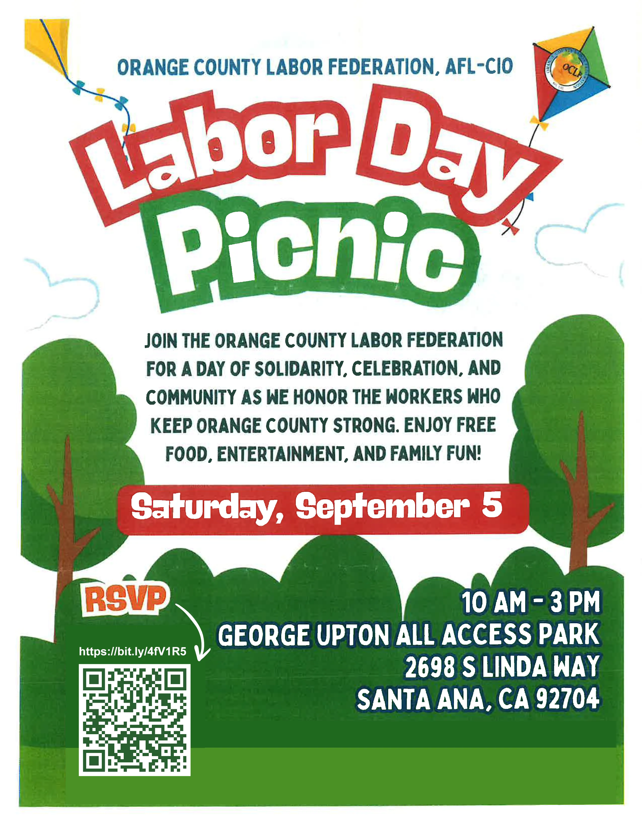 Labor Day Picnic Flyer