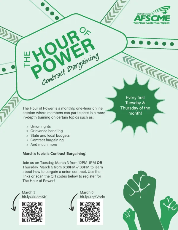 Hour of Power flyer
